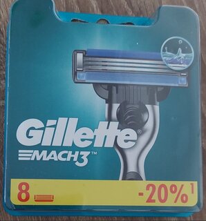 Сменные кассеты для бритв Gillette, Mach3, для мужчин, 8 шт - фото 6 от пользователя