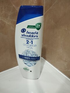 Шампунь Head &amp; Shoulders, 2в1 Основной уход, против перхоти, 400 мл - фото 3 от пользователя