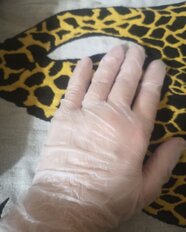 Перчатки хозяйственные винил, одноразовые, неопудренные, M, 100 шт, прозрачные, 8758 - фото 5 от пользователя