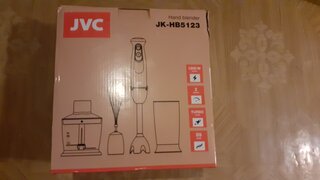 Блендер погружной 1200 Вт, 2 скорости, турбо режим, JVC, JK-HB5123, черный - фото 8 от пользователя