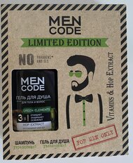 Набор подарочный для мужчин, Men Code, Limited Edition, гель для душа &quot;Green elements&quot;, 300 мл + шампунь для волос &quot;Men nature&quot; 300 мл - фото 6 от пользователя