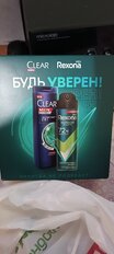 Набор подарочный для мужчин, Rexona, Clear, антиперспирант + шампунь - фото 2 от пользователя