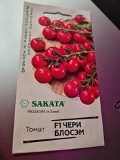 Семена Томат, Чери Блосэм F1, 8 шт, Sakata, цветная упаковка, Гавриш - фото 6 от пользователя