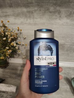 Шампунь STYLIST PRO, Men, Очищающий, для мужчин, 400 мл - фото 3 от пользователя