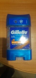 Дезодорант Gillette, Triumph Sport, для мужчин, гель, 70 мл - фото 1 от пользователя