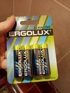 Батарейка Ergolux, АА (LR6, 15A), Alkaline, щелочная, 1.5 В, блистер, 4 шт, 11748 - фото 3 от пользователя