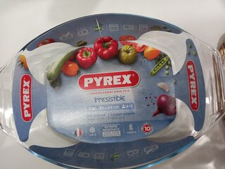 Форма для запекания стекло, 24х35 см, 2.8 л, овальная, Pyrex, Classic, 411B000/7046 - фото 1 от пользователя