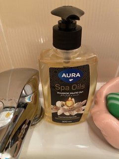 Мыло жидкое Aura, Spa Oils 2в1, Нероли и масло арганы, 300 мл, для рук и тела - фото 2 от пользователя