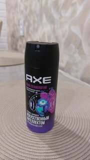 Дезодорант Axe, Сила технологии, для мужчин, спрей, 150 мл - фото 8 от пользователя