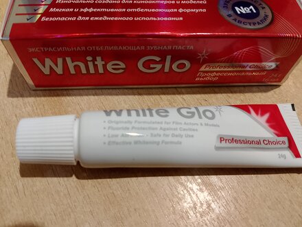 Зубная паста White Glo, Отбеливающая профессиональный выбор, 24 г - фото 4 от пользователя