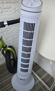 Вентилятор напольный колонный, Lofter, 40 Вт, 3 скорости, белый, TF29C2-alu (TF29-T21-wht) - фото 2 от пользователя