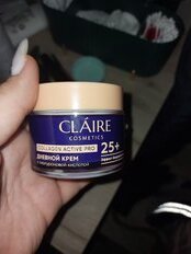 Крем для лица, Claire Cosmetics, Collagen Active Pro, дневной, увлажнение + питание, 25+, для всех типов кожи, 50 мл - фото 5 от пользователя