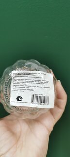 Банка для сыпучих продуктов, стекло, 0.2 л, 8х10 см, с крышкой, Рифленая, JC-11805 - фото 9 от пользователя
