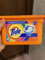 Капсулы для стирки Tide, Color, 10 шт, капсула 22.8 г - фото 6 от пользователя