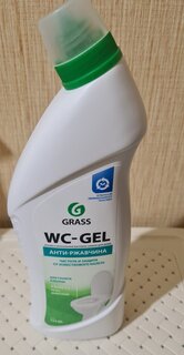 Чистящее средство для сантехники, Grass, WC-gel, гель, 750 мл - фото 9 от пользователя