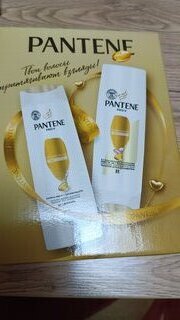 Набор подарочный для женщин, Pantene Pro-V, Интенсивное восстановление, шампунь 250 мл + бальзам 200 мл - фото 6 от пользователя