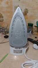 Утюг Polaris, PIR 2695AK, 2600 Вт, керамика, вертикальное отпаривание, противокапельная система, 3 м, белый/аквамарин - фото 5 от пользователя