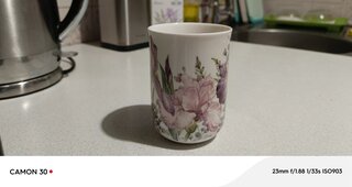 Кружка фарфор, 330 мл, Irises, Lefard, 425-155 - фото 2 от пользователя