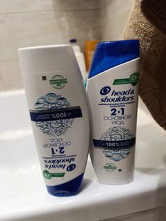 Шампунь Head &amp; Shoulders, 2в1 Основной уход, против перхоти, 400 мл - фото 9 от пользователя