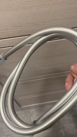 Шланг для душа, ПВХ, ИМП-ИМП, 150 см, Aqwin, Turn-free, A49-15 - фото 2 от пользователя