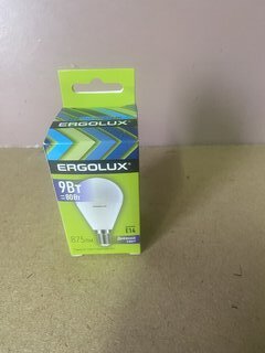 Лампа светодиодная E14, 9 Вт, 80 Вт, шар, 6500 К, холодный белый свет, Ergolux, 13175 - фото 4 от пользователя