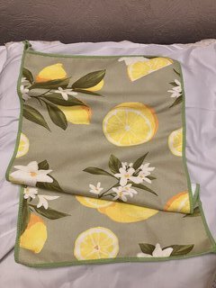 Полотенце кухонное махровое, 30х50 см, 310 г/м2, 100% полиэстер, Цитрус, Китай - фото 2 от пользователя