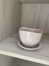 Кашпо керамика, 0.45 л, 11 см, в ассортименте, Флокс, 16 161 503 - фото 4 от пользователя