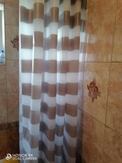 Штора для ванн 200х180 см, Peva, Полосы, капучино, STSC2828C - фото 2 от пользователя