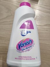 Пятновыводитель-отбеливатель Vanish, OxiAction, 1 л, жидкость, для стирки, кислородный, 8078301 - фото 8 от пользователя