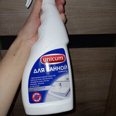 Чистящее средство для ванной, Unicum, спрей, 500 мл - фото 6 от пользователя