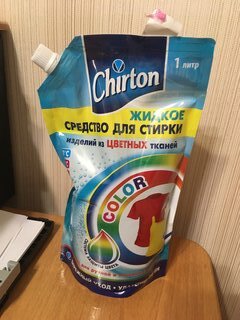 Гель для стирки Chirton, 1 л, для цветного белья - фото 7 от пользователя