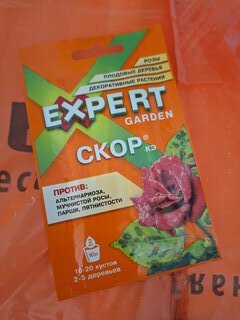 Фунгицид Скор, от болезней, 2 мл, Expert Garden - фото 3 от пользователя