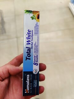 Зубная паста Himalaya, Total White Отбеливающий уход, 50 мл - фото 4 от пользователя