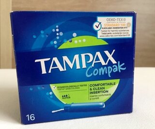 Тампоны Tampax, Compak Super, 16 шт, TM-83730736 - фото 1 от пользователя