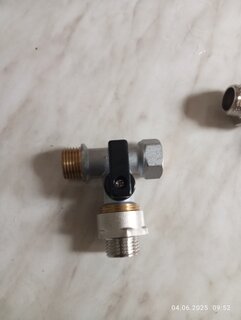 Переходник 1/2''х3/4'', ш-г, никель, STI - фото 4 от пользователя