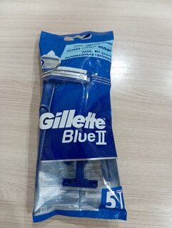 Станок для бритья Gillette, Blueii, для мужчин, 5 шт, одноразовые, BLI-81499251 - фото 6 от пользователя