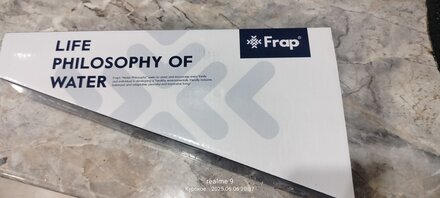 Смеситель для кухни, Frap, с картриджем, черный, F4928-11 - фото 2 от пользователя