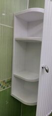 Шкафчик для ванной пластик, угловой левый, снежно-белый, Berossi, Hilton, АС 33101000 - фото 8 от пользователя