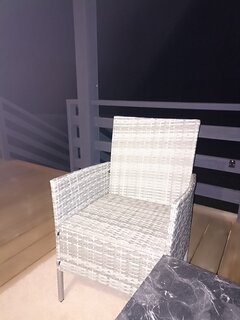 Мебель садовая Миранда, серая, стол, 71х41х39 см, 2 кресла, 1 диван, 57.5х58х84 см, 101х58х85 см, C01009 - фото 2 от пользователя