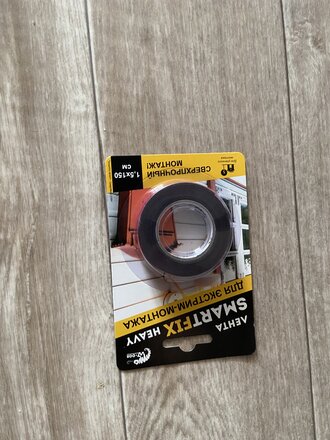Лента 15 мм, серая, основа акриловая, 1.5 м, W-con SmartFix HEAVY, монтажная всепогодная, SFV1515G - фото 9 от пользователя
