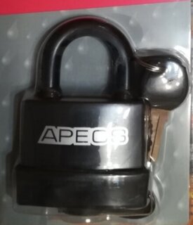 Замок навесной Apecs, PDR-50-70, блистер, цилиндровый, 3 ключа - фото 2 от пользователя