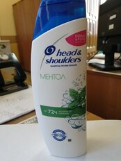 Шампунь Head &amp; Shoulders, Ментол, против перхоти, 400 мл - фото 5 от пользователя