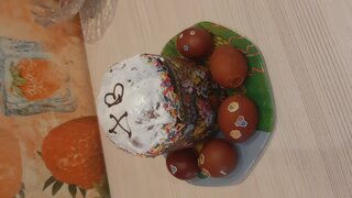 Блюдо стекло, для яиц, круглое, 21 см, разноцветное, Пасхальный зайчик, Daniks - фото 4 от пользователя