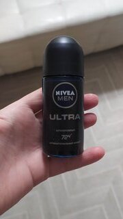 Дезодорант Nivea, Ultra, для мужчин, ролик, 50 мл - фото 3 от пользователя