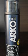 Гель для бритья и умывания, Arko Men, Black, 200 мл, 506892 - фото 7 от пользователя