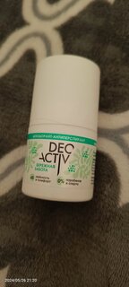 Дезодорант Deo Activ, Бережная забота, ролик, 50 мл - фото 5 от пользователя