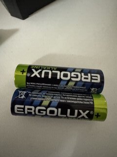 Батарейка Ergolux, АА (LR6, 15A), Alkaline, щелочная, 1.5 В, блистер, 2 шт, 11747 - фото 6 от пользователя