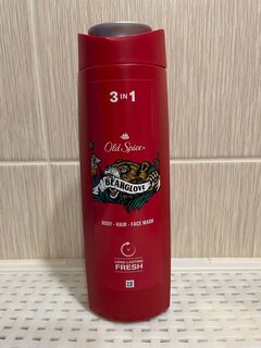 Гель для душа и шампунь Old Spice, 3 в 1 Bearglove, для мужчин, 400 мл - фото 5 от пользователя