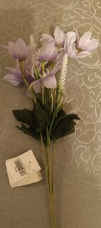 Цветок искусственный пасхальный, Полевые, 5 веток, 30 см, в ассортименте, FP202 - фото 6 от пользователя