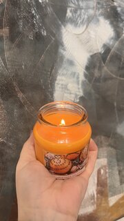 Свеча ароматизированная, в баночке, Bartek Candles, Рождественский апельсин - фото 4 от пользователя